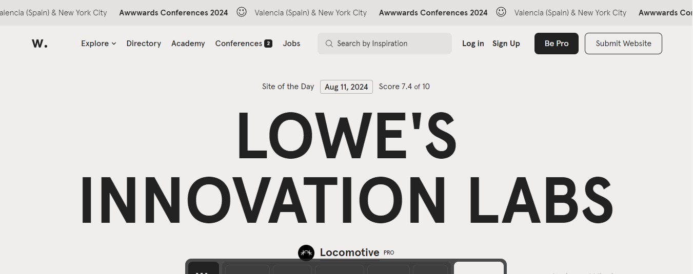 Awwwards Celebrating the Best in Web Design