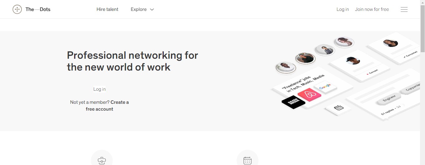 The Dots Connecting Creative Professionals