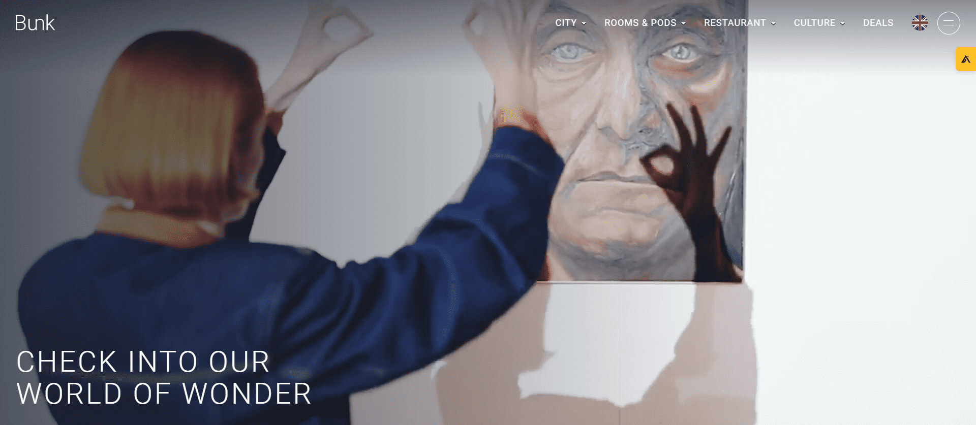 We Are Bunk's website